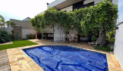 Casa em condomínio fechado com 4 quartos para alugar na Avenida Dermival Bernardes Siqueira, --, Swiss Park, Campinas, 220 m2 por R$ 15.000