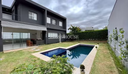 Casa em condomínio fechado com 3 quartos para alugar na Rua Sérgio Bortolotto, --, Loteamento Parque dos Alecrins, Campinas, 340 m2 por R$ 12.990