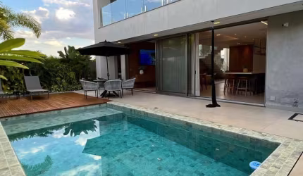 Casa em condomínio fechado com 3 quartos à venda na Avenida 1, --, Alphaville Dom Pedro 3, Campinas, 365 m2 por R$ 4.900.000
