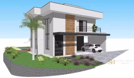 Casa em condomínio fechado com 3 quartos à venda na Rua João Ubiali, --, Chácaras Silvania, Valinhos, 216 m2 por R$ 1.890.000