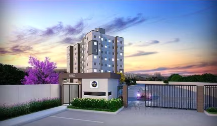 Apartamento com 2 quartos à venda na Avenida Antonio Baptista Piva, --, Jardim Flamboyant, Paulínia, 45 m2 por R$ 380.000