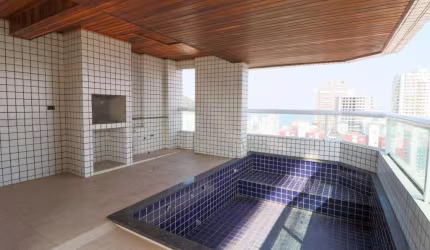 Apartamento à venda, 206 m² por R$ 2.450.000,00 - Canto do Forte - Praia Grande/SP