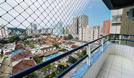 Apartamento com 2 dormitórios à venda, 87 m² por R$ 430.000,00 - Canto do Forte - Praia Grande/SP