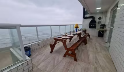Cobertura com 3 dormitórios à venda, 123 m² por R$ 1.300.000,00 - Caiçara - Praia Grande/SP