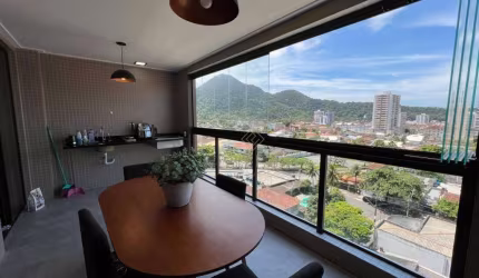 Apartamento Duplex com 2 dormitórios à venda, 123 m² por R$ 1.180.000,00 - Canto do Forte - Praia Grande/SP