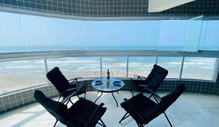 Apartamento à venda, 96 m² por R$ 1.300.000,00 - Caiçara - Praia Grande/SP
