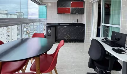 Apartamento com 2 dormitórios à venda, 81 m² por R$ 620.000,00 - Caiçara - Praia Grande/SP