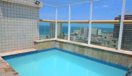 Cobertura à venda, 158 m² por R$ 1.050.000,00 - Tupi - Praia Grande/SP