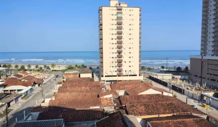 Apartamento com 1 quarto e lazer completo à venda em Praia Grande!