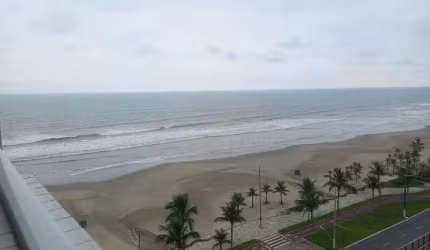 Apartamento novo com 2 quartos à venda com vista do mar em Praia Grande!