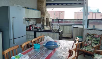 Apartamento Duplex com 3 quartos à venda, 174 m² por R$ 690.000 - Caiçara - Praia Grande/SP
