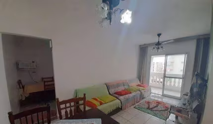 Apartamento mobiliado com 2 quartos à venda, 86 m² por R$ 385.000 - Tupi - Praia Grande/SP