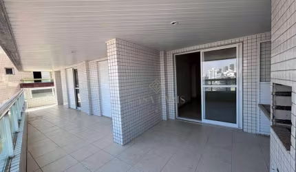 Apartamento com 3 quartos à venda, 139 m² por R$ 860.000 - Vila Guilhermina - Praia Grande/SP