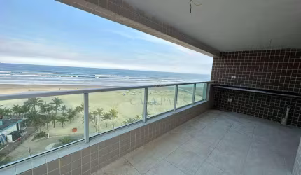 Apartamento com 3 quartos frente mar à venda, 111 m² por R$ 950.000 - Mirim - Praia Grande/SP