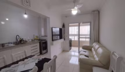 Apartamento com 2 dormitórios à venda, 70 m² por R$ 449.000 - Aviação - Praia Grande/SP