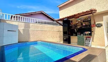 Casa com 3 dormitórios à venda, 220 m² por R$ 1.180.000,00 - Maracanã - Praia Grande/SP