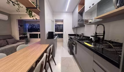 Apartamento MOBILIADO com 2 dormitórios à venda, 66 m² por R$ 680.000 - Canto do Forte - Praia Grande/SP