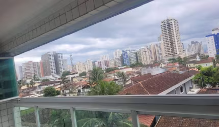 Apartamento com 1 dormitório à venda, 53 m² por R$ 435.000 - Canto do Forte - Praia Grande/SP