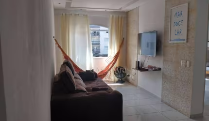 Apartamento com 1 dormitório à venda, 43 m² por R$ 265.000,00 - Canto do Forte - Praia Grande/SP