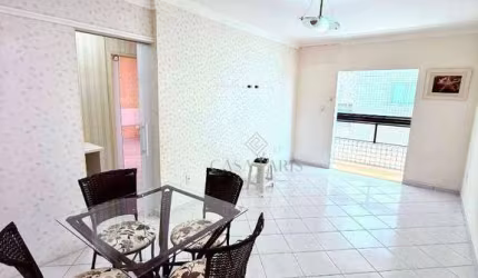 Apartamento com 1 dormitório à venda, 58 m² por R$ 359.000 - Vila Guilhermina - Praia Grande/SP