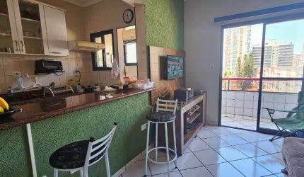 Apartamento com 1 dormitório à venda, 45 m² por R$ 290.000,00 - Tupi - Praia Grande/SP