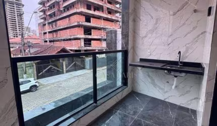 Sobrado com 3 dormitórios à venda, 110 m² por R$ 600.000,00 - Aviação - Praia Grande/SP