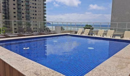 Apartamento com 1 dormitório à venda, 56 m² por R$ 475.000,00 - Aviação - Praia Grande/SP