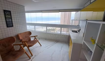 Apartamento com 3 dormitórios à venda, 164 m² por R$ 1.780.000,00 - Guilhermina - Praia Grande/SP