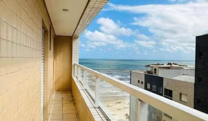 Apartamento com 1 suíte prédio frente ao mar à venda, 62 m² por R$ 360.000 - Jardim Real - Praia Grande/SP