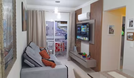 Apartamento com 2 dormitórios à venda, 60 m² por R$ 460.000 - Tupi - Praia Grande/SP