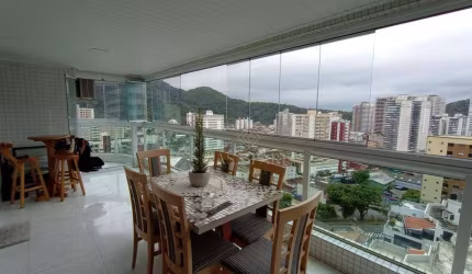 Apartamento com 3 dormitórios à venda, 152 m² por R$ 1.350.000,00 - Canto do Forte - Praia Grande/SP