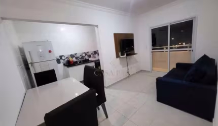 Apartamento com 2 dormitórios à venda, 50 m² por R$ 340.000,00 - Mirim - Praia Grande/SP