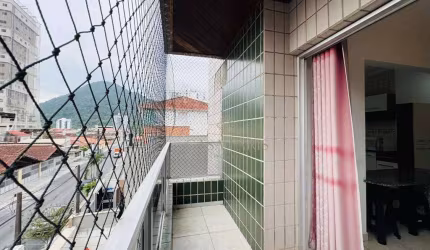 Apartamento com 1 dormitório à venda, 50 m² por R$ 240.000,00 - Canto do Forte - Praia Grande/SP
