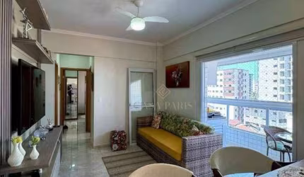 Apartamento com 2 dormitórios à venda, 70 m² por R$ 470.000,00 - Aviação - Praia Grande/SP