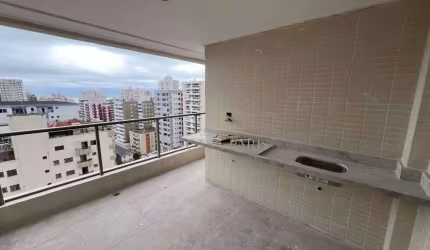 Apartamento com 3 dormitórios à venda, 119 m² por R$ 1.200.000 - Canto do Forte - Praia Grande/SP