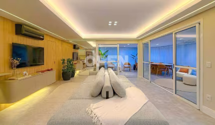 Apartamento 3 dormitórios, suíte com banheira, 150m², mobiliado, Centro de Canoas – Condomínio Solar da Praça