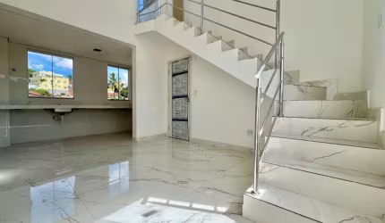 Cobertura à venda, 2 quartos, 1 vaga, Santa Amélia - Belo Horizonte/MG