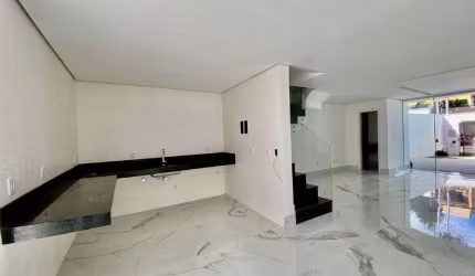 Casa geminada à venda, 3 quartos, 1 suíte, 2 vagas, Santa Branca - Belo Horizonte/MG