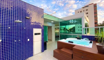 Cobertura à venda, 4 quartos, 2 suítes, 4 vagas, Castelo - Belo Horizonte/MG