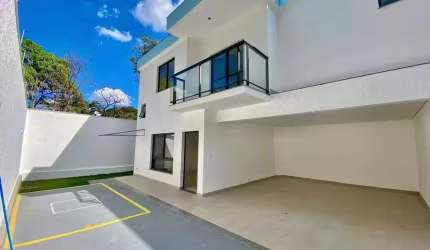 Casa geminada para aluguel, 3 quartos, 2 suítes, 2 vagas, Trevo - Belo Horizonte/MG