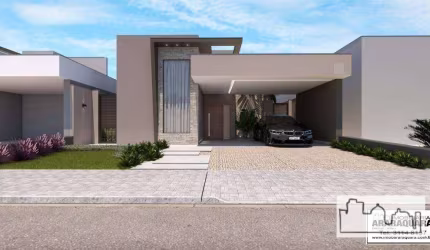 Casa em construção a venda no condomínio Veredas do Campo