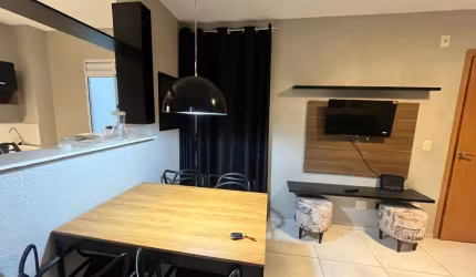 Aluguel apartamento mobiliado com 2 quartos no bairro Papagaio, Feira de Santana-Ba.