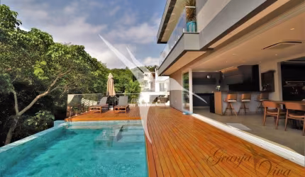 Casa em condomínio fechado com 3 quartos à venda na Avenida das Caúnas, Granja Viana, Carapicuíba por R$ 5.980.000