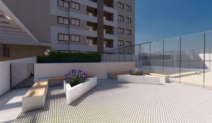 Apartamento 2 dormitórios novo no Abraão
