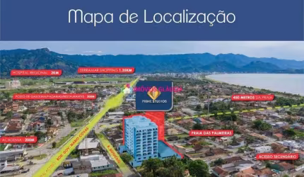 Prime Studios Tabaporã apartamentos na Praia das Palmeiras à venda