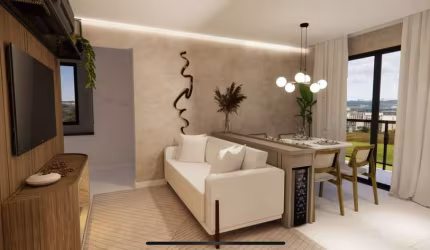 Apartamento novo mobiliado no bairro Pagani