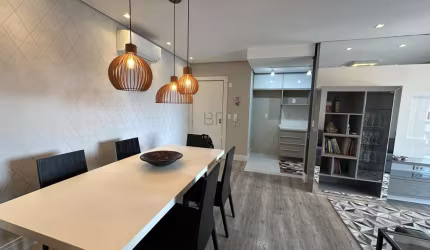 APARTAMENTO MOBILIADO COM TERRAÇO  NO VILLAGIO IGUATEMI
