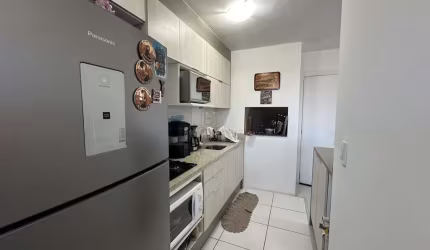 APARTAMENTO SEMIMOBILIADO COM 56 M² PRIVATIVOS NO BAIRRO SANTA LÚCIA