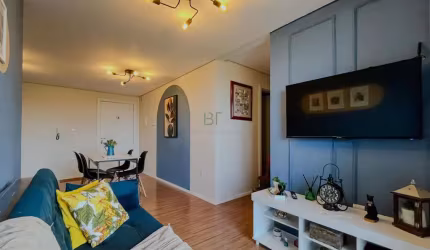 APARTAMENTO SEMIMOBILIADO COM 2 DORMITÓRIOS SENDO  NO BAIRRO SANVITTO