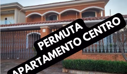 SOBRADO MONTE ALEGRE PERMUTA APARTAMENTO CENTRO